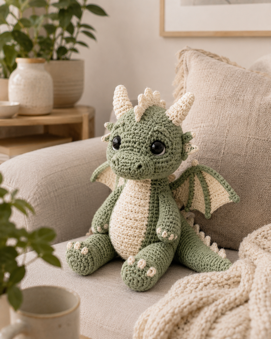 Must Make Dragon Crochet Pattern for Fantasy Fans